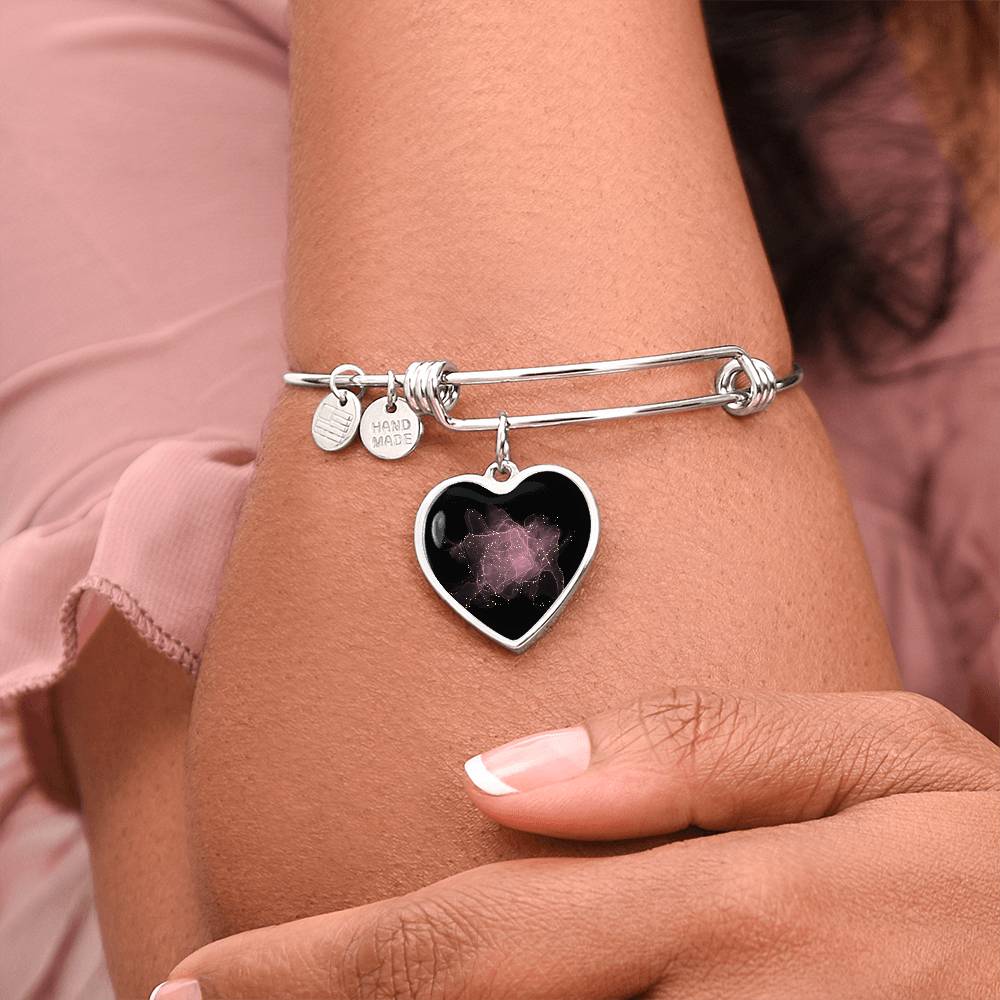 Luxury Heart Bangle