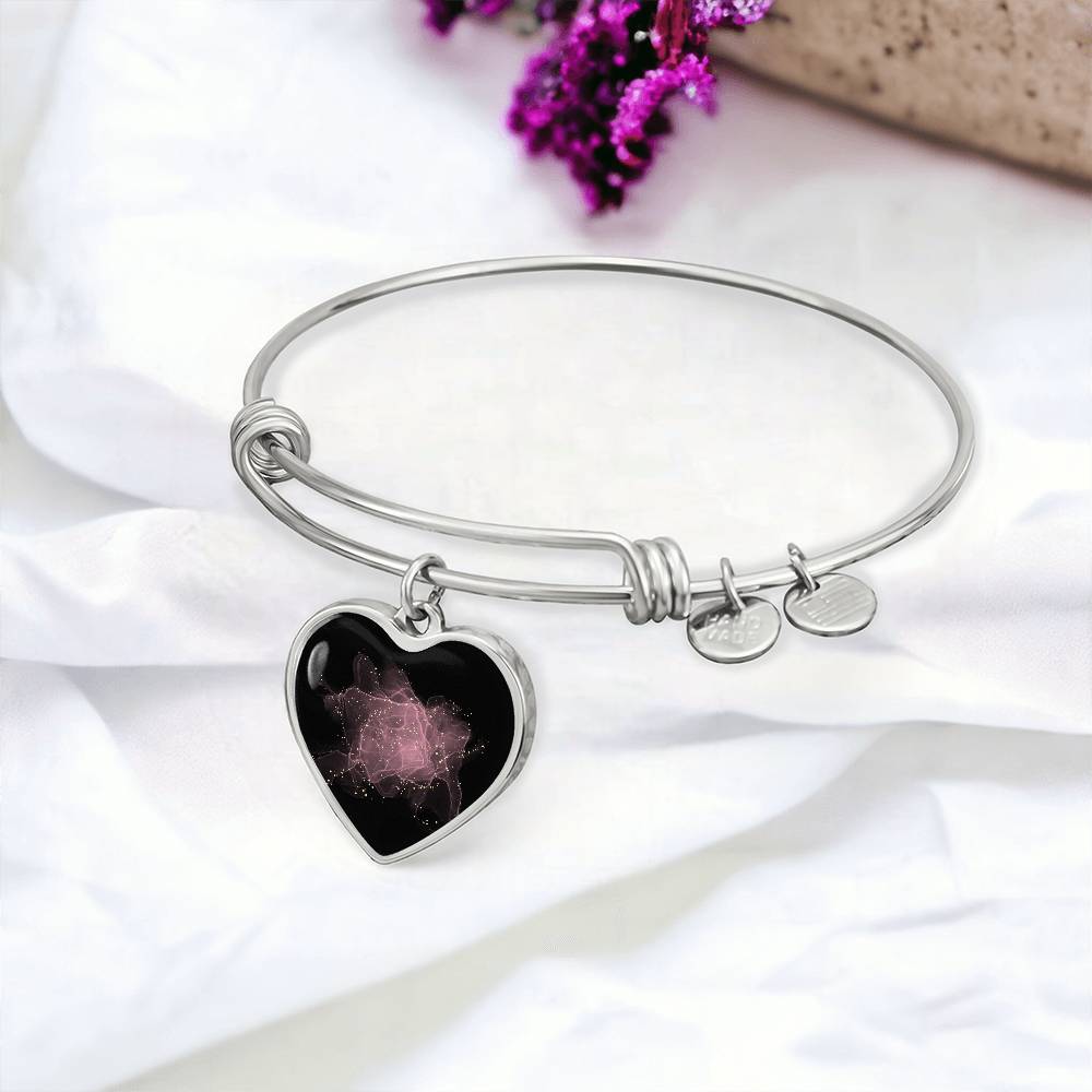 Luxury Heart Bangle