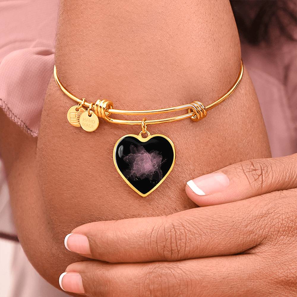 Luxury Heart Bangle