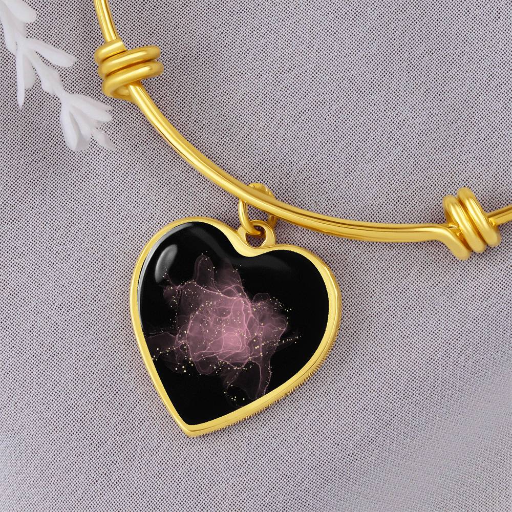 Luxury Heart Bangle