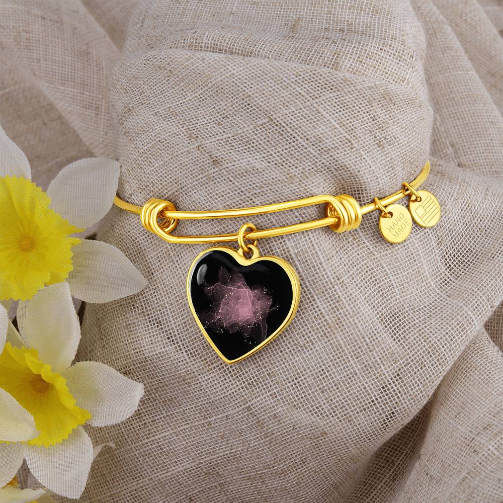 Luxury Heart Bangle