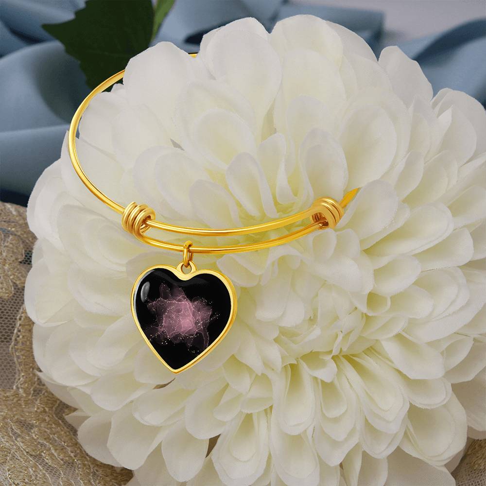 Luxury Heart Bangle