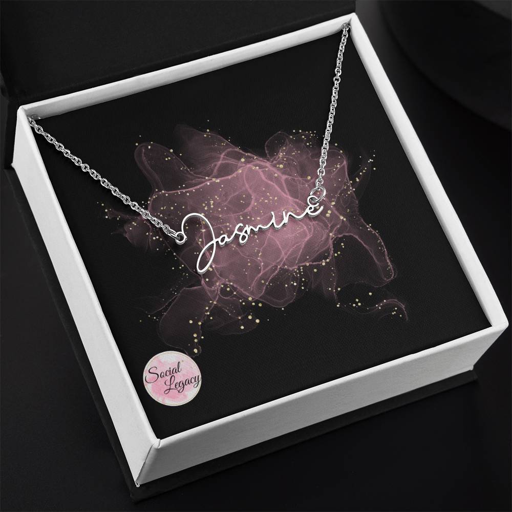 Signature Name Necklace