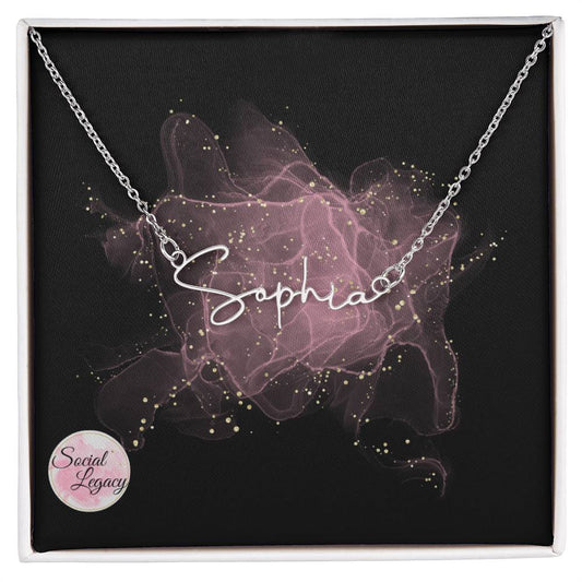 Signature Name Necklace