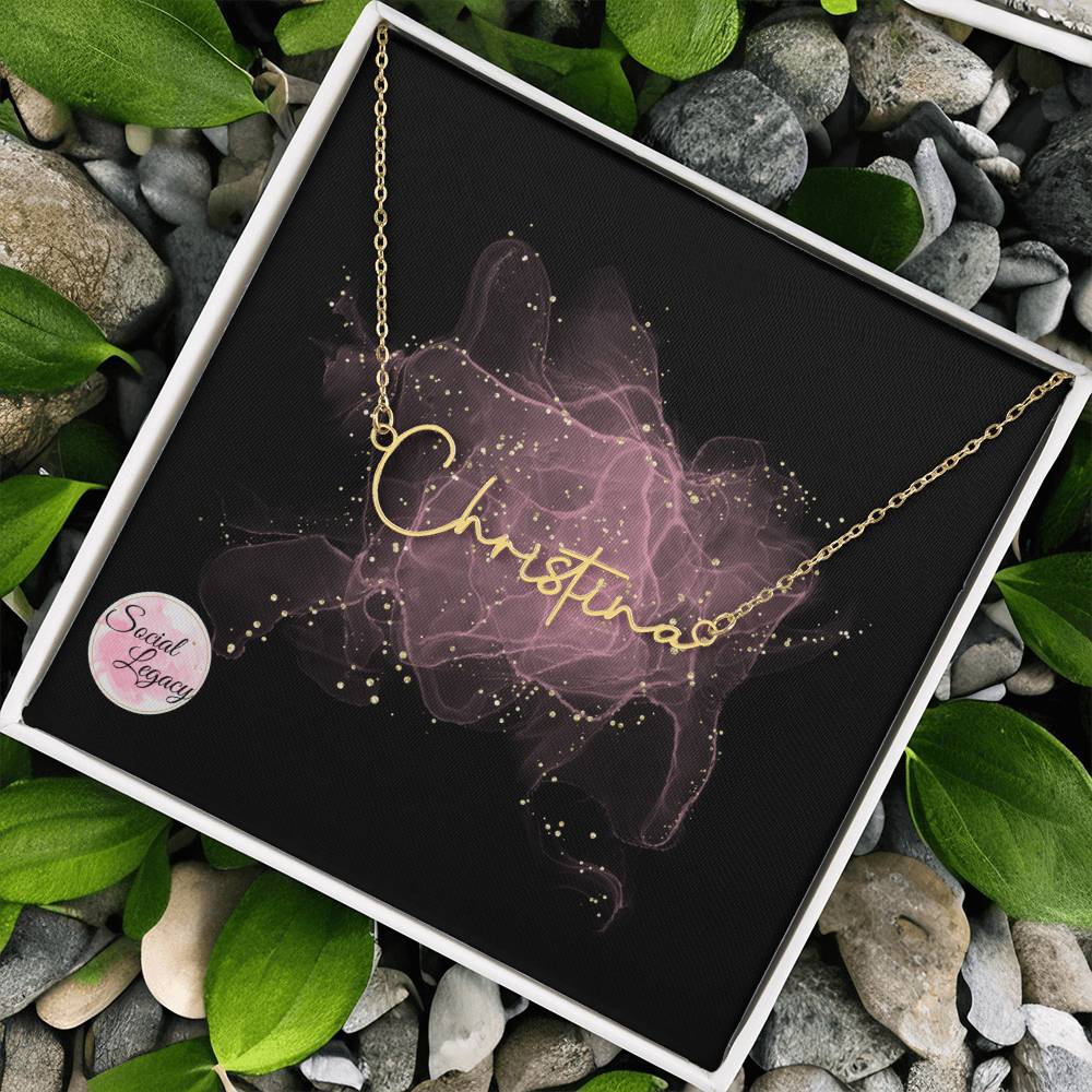 Signature Name Necklace