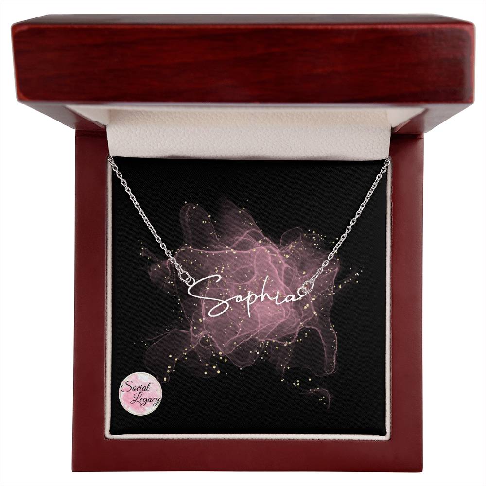 Signature Name Necklace