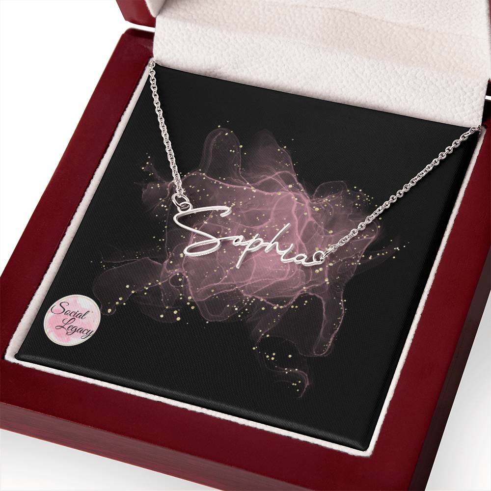 Signature Name Necklace