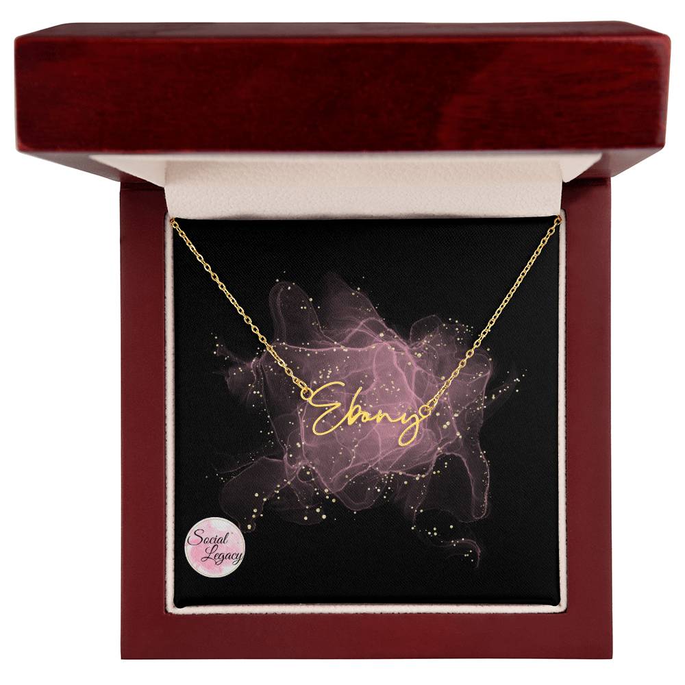 Signature Name Necklace