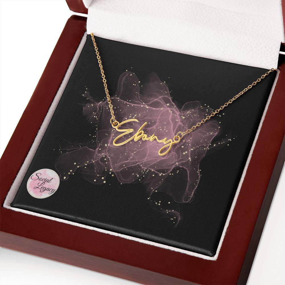 Signature Name Necklace